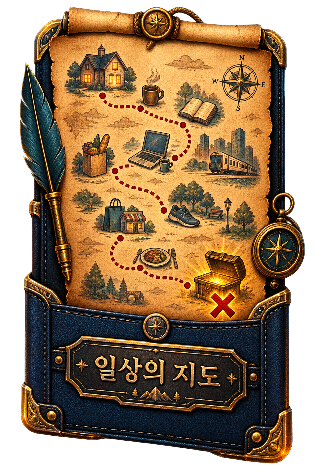 일상 속 개인정보 보호수칙으로 향하는 보물지도